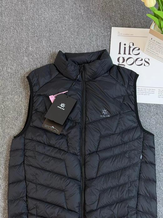D110907户外高海拔登山防绒保暖男女款900蓬拒水鹅绒马甲 商品图6