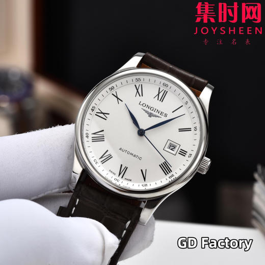 【新款大号40mm】浪琴名匠3点历系列 男士腕表
机芯：进口西铁城 商品图2