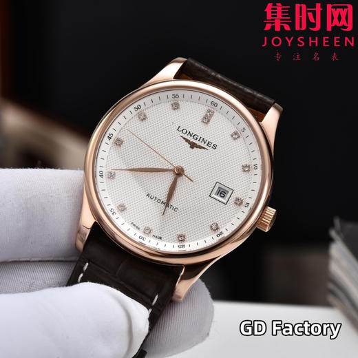 【新款大号40mm】浪琴名匠3点历系列 男士腕表
机芯：进口西铁城 商品图2