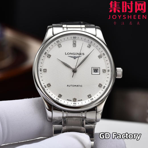 【新款大号40mm】浪琴名匠3点历系列 男士腕表
机芯：进口西铁城 商品图0