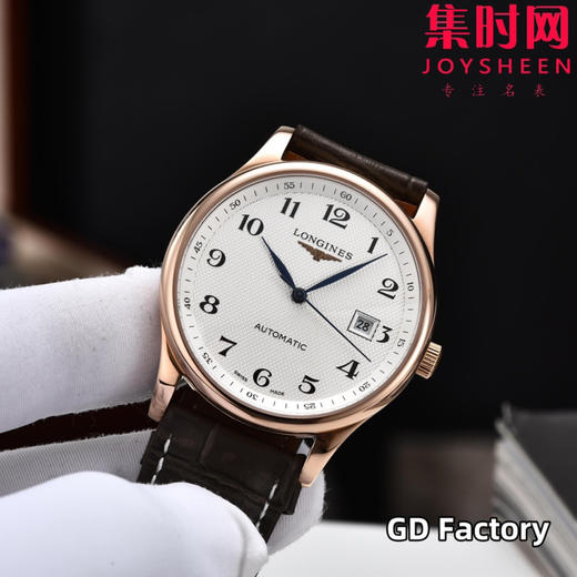【新款大号40mm】浪琴名匠3点历系列 男士腕表
机芯：进口西铁城 商品图2