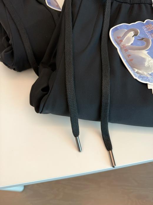 冬季光感UV锁温90白鹅绒纯色加绒保暖锥形小直筒羽绒裤棉裤情侣装 非常复杂工艺黑科技的的一批情侣装鹅绒裤 90%白鹅绒拼接光感UV锁温技术 商品图14