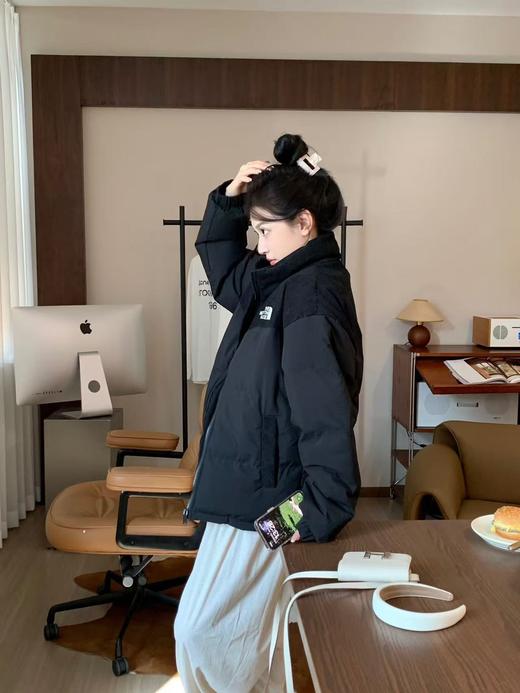 【小北家情侣款拼接棉服】双倍保暖抗风 内里整个都是棉 袖口和下摆都做了防风设计，正儿八经的棉服-YOEO 商品图10