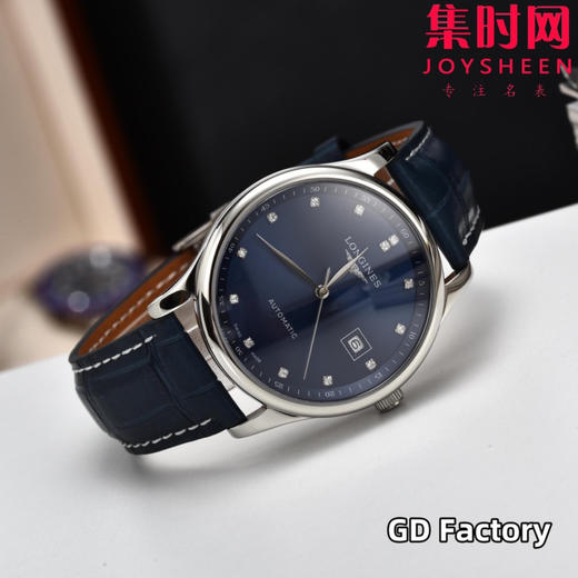 【新款大号40mm】浪琴名匠3点历系列 男士腕表
机芯：进口西铁城 商品图4