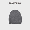 ROMI STUDIO“简约舒适”12针羊毛花纱混纺轻薄套头毛织RWCWSG5246 商品缩略图1