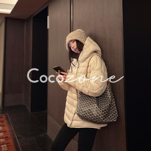 COCO ZONE 刘 一一 “北极”95波兰科鲁达鹅绒鹅绒服CD2A2861 商品图1