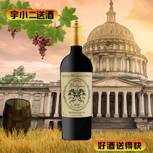 【进口红酒】智利奥斯神童赤霞珠干红葡萄酒13.5°750ml 商品图0