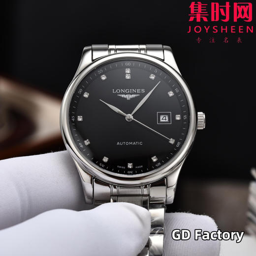 【新款大号40mm】浪琴名匠3点历系列 男士腕表
机芯：进口西铁城 商品图0