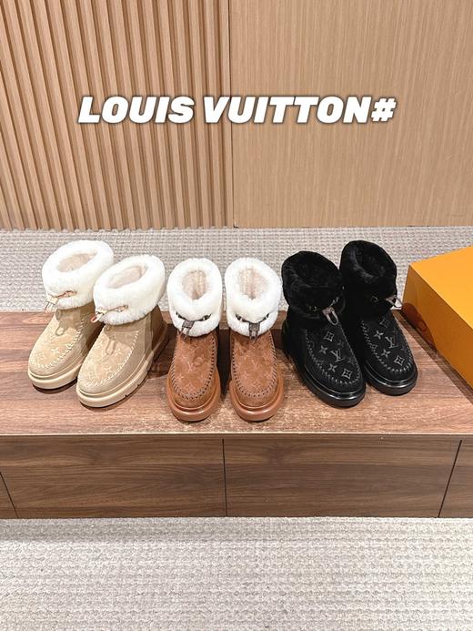 驴家 LVSki 系列 毛拖/闭趾凉拖/短靴 （DBG） 商品图1