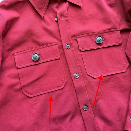 杨树林 单排扣尖领长袖衬衫 商品图11