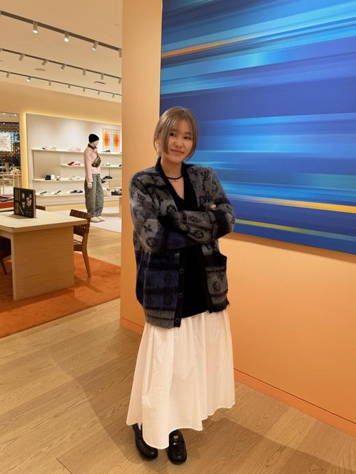 驴家  25FWMonogram提花马海毛开衫（DY） 商品图4