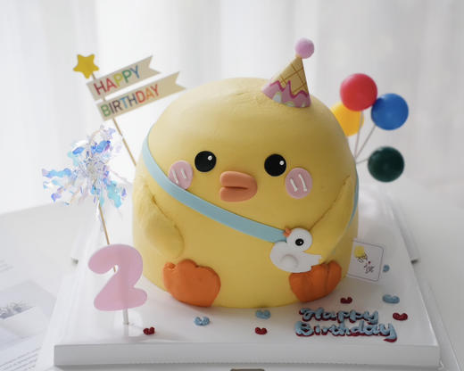 立体蛋糕--萌萌鸭 商品图0