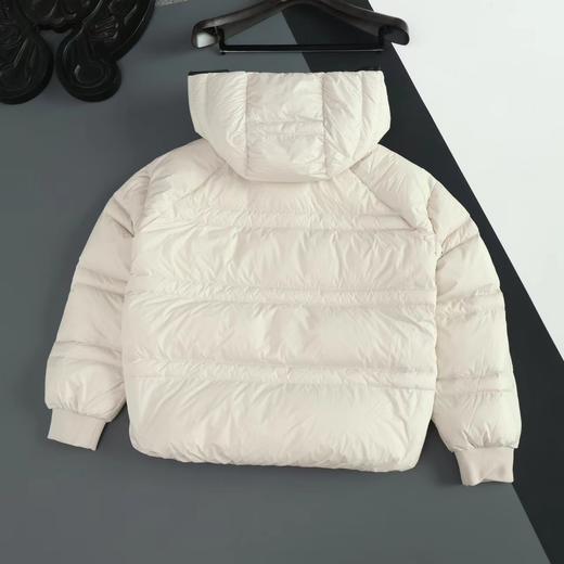D110937锁温黑科技防风连帽设计廓形羽绒服 商品图4