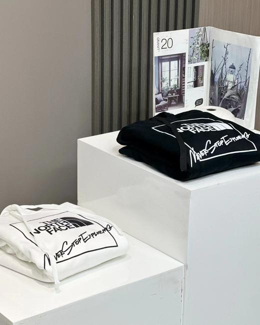 D110920签名款最新款套头银狐绒连帽卫衣休闲男女同款 商品图11