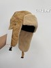 D110917男女老少都可用！羊羔绒护耳雷锋帽飞行帽保暖头盔 商品缩略图13