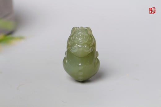 和田玉【貔貅】吊坠 商品图3