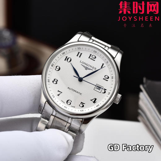 【新款大号40mm】浪琴名匠3点历系列 男士腕表
机芯：进口西铁城 商品图1