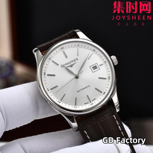 【新款大号40mm】浪琴名匠3点历系列 男士腕表
机芯：进口西铁城 商品图1