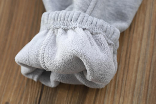 110-170儿童防风加绒加厚卫裤中大童休闲长裤运动裤 商品图8