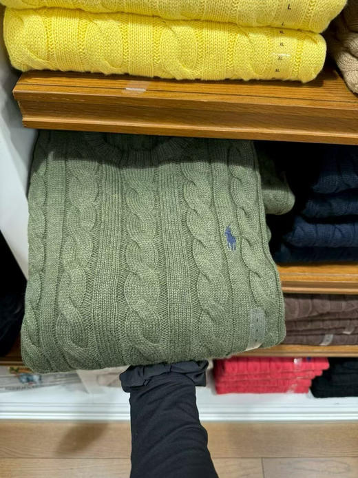 RL拉夫劳伦圣诞折扣来啦🎉男士麻花毛衣💰899美国直邮✈️ 商品图8