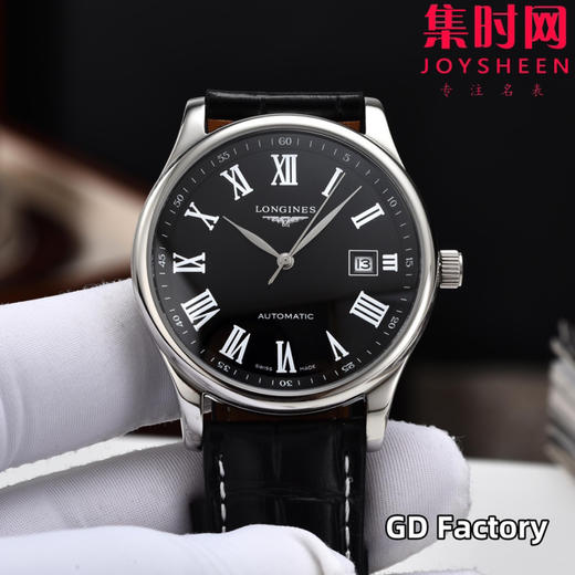 【新款大号40mm】浪琴名匠3点历系列 男士腕表
机芯：进口西铁城 商品图0