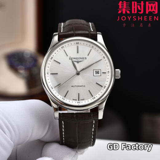 【新款大号40mm】浪琴名匠3点历系列 男士腕表
机芯：进口西铁城 商品图3