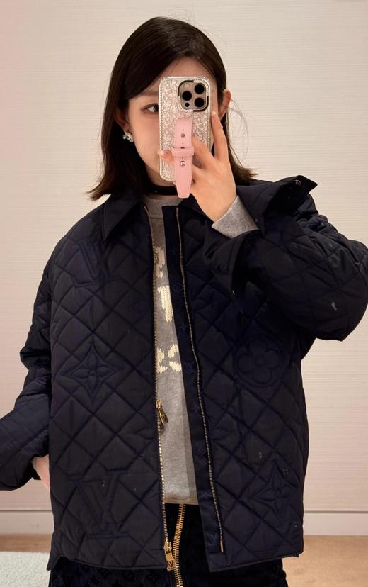 驴家 25FWMonogram提花绗缝夹克式衬衫（DY） 商品图6