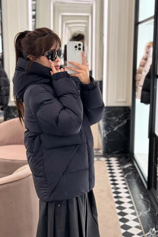 119-3 渠道货 男士 短款黑武士 面包羽绒服 我穿2码 商品图5