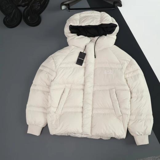 D110937锁温黑科技防风连帽设计廓形羽绒服 商品图3