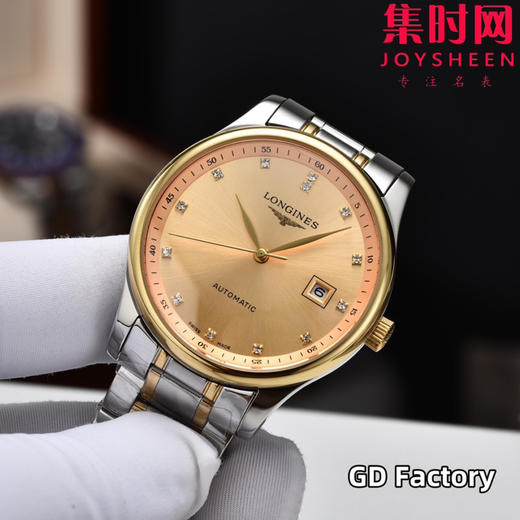 【新款大号40mm】浪琴名匠3点历系列 男士腕表
机芯：进口西铁城 商品图2