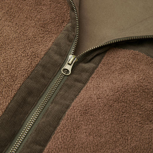 ROMI STUDIO“复古色彩”绒毛亲肤舒适立领拼色无袖马甲 RWCAW66644 商品图4