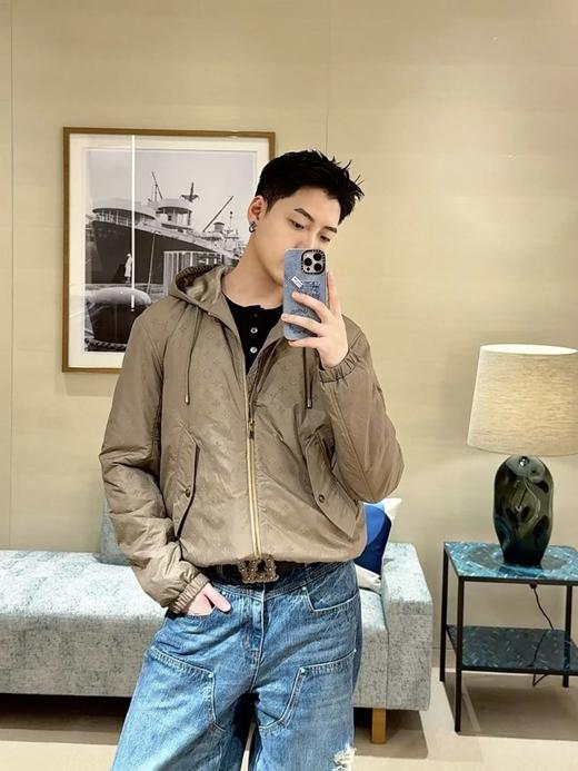 驴家 25FWMonogram提花防风夹克（DY） 商品图3