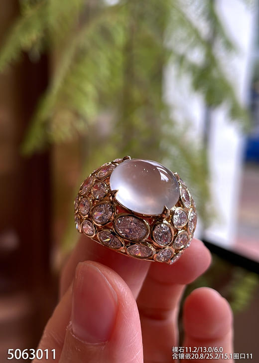 5063011，蛋面戒指。具体价格微信咨询 商品图1