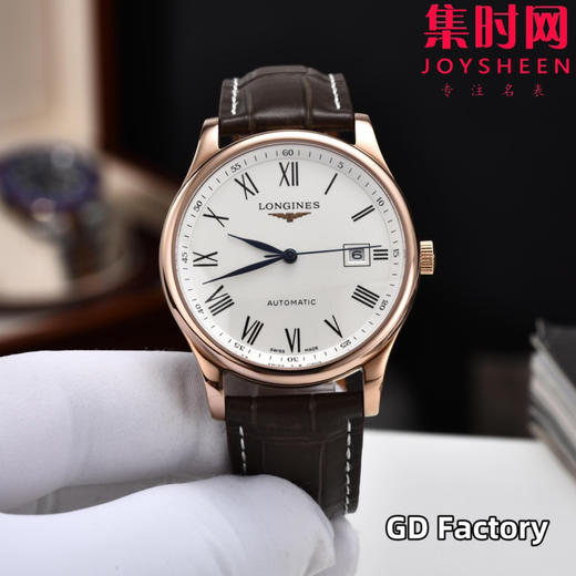 【新款大号40mm】浪琴名匠3点历系列 男士腕表
机芯：进口西铁城 商品图3