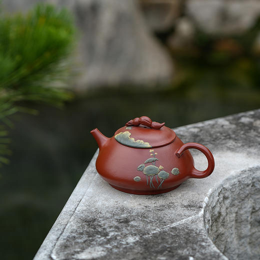 龙德堂陶艺 汤宣武制《路路通》原矿大红袍 210cc 库存请咨询客服 商品图2