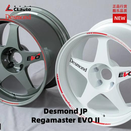 Desmond Regamaster EVO II 锻造轮圈 16/17/18/19 4×100/114.3 / 5×100/112/114.3/120/130 日本进口  No.251104 商品图0
