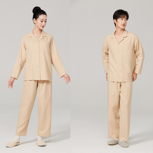 素道有机棉男女家居服/裤子/上衣/睡裙（韵达快递）| 公平贸易*Organic cotton men's and women's home wear| Fair Trade 商品图5