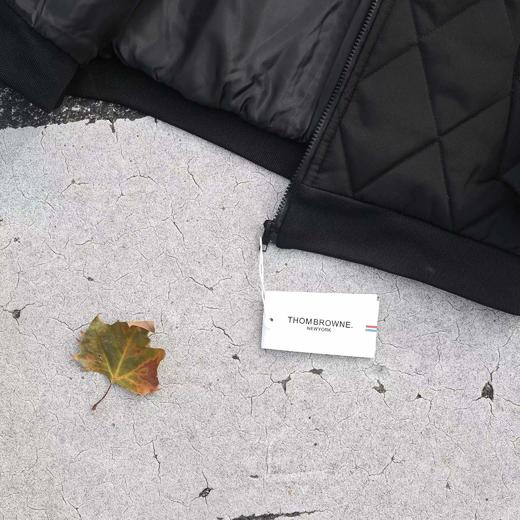 D110940秋冬新款四道杠复古连帽帆船羽绒棉服棉衣外套 商品图11