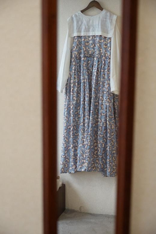 Bunon丝质刺绣碎花连衣裙 商品图11