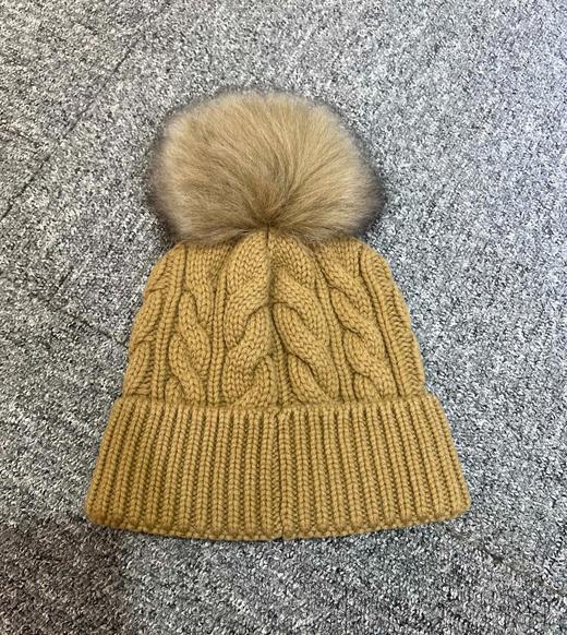 女款毛毛球羊毛帽zh018 商品图1