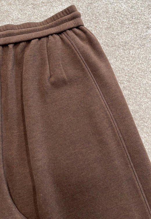 119-1 巨巨巨舒适 松紧腰 德绒 阔腿裤 休闲裤 我穿L宽松舒适 商品图13