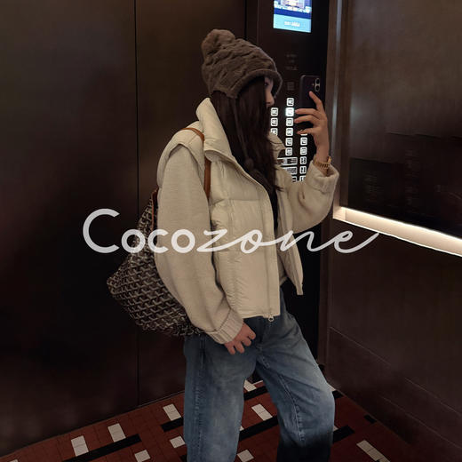 COCO ZONE 刘 一一 “立冬马甲”95波兰科鲁达鹅绒鹅绒服CD2A2862 商品图2