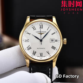 【新款大号40mm】浪琴名匠3点历系列 男士腕表
机芯：进口西铁城