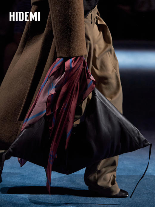 HIDEMI大秀款经典行囊系列限定多功能进口小羊皮手提包托特包 商品图3