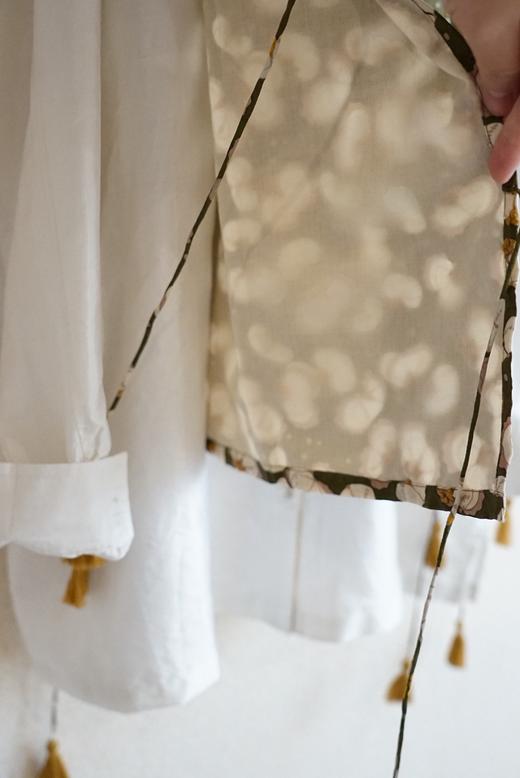 BUNON 丝质刺绣碎花背心马甲(BN2562) 商品图11