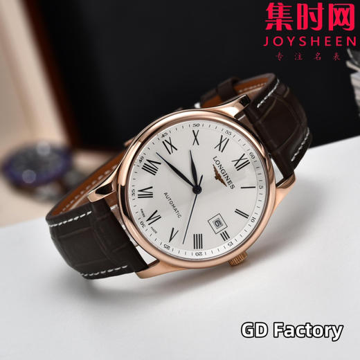 【新款大号40mm】浪琴名匠3点历系列 男士腕表
机芯：进口西铁城 商品图4
