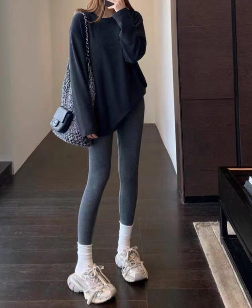 SUNJ9909安第斯羊绒打底裤 商品图0