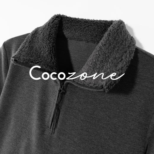 COCO ZONE 刘 一一 “炙热”翻领舒适长袖T恤 CD1A1664 商品图3