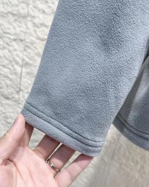 D110923秋冬新款轻户外可蓄热半拉链奥粒绒抓绒衣 商品图11