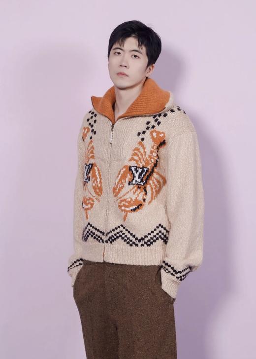 驴家 25FW提花拉链针织束腰夹克（DY） 商品图0